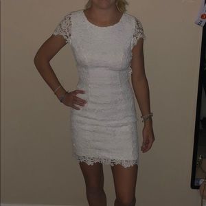 White lulus dress